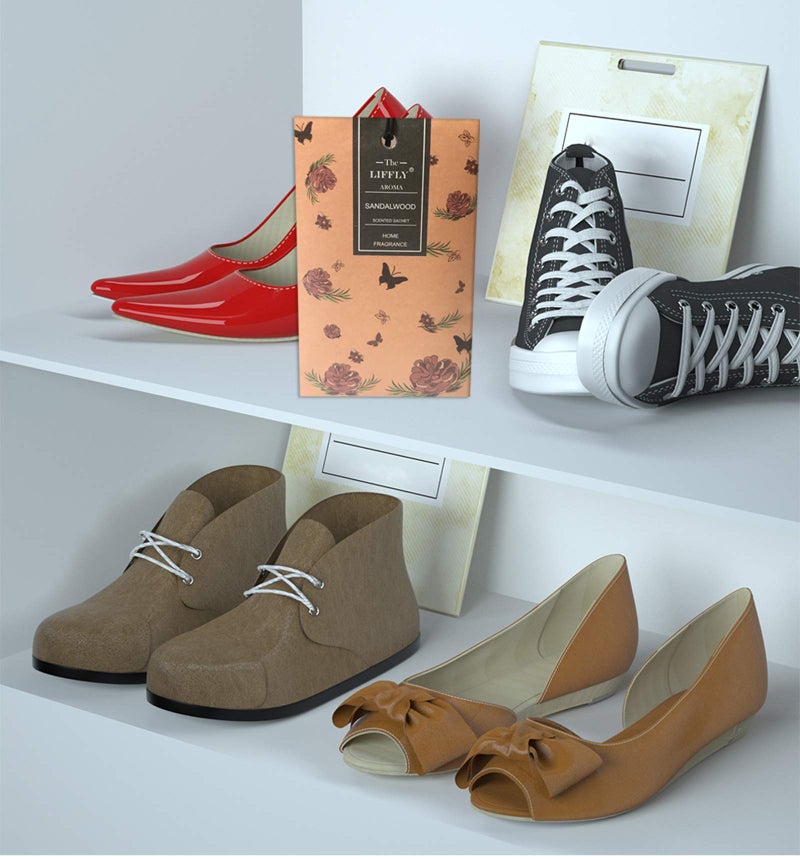 ليفلاي Liffly 14 عبوة من أكياس خشب الصندل المعطرة للأدراج والخزائن - Image 5