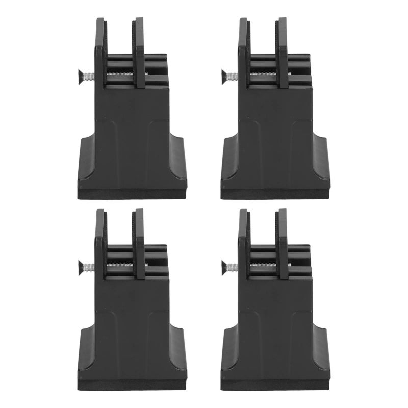 Heavy Duty Furniture Risers Black Adjustable Screw Clamp - Height Adjustment Bed Risers for Home Office Heavy Duty Furniture, Under-bed Storage - Image 5