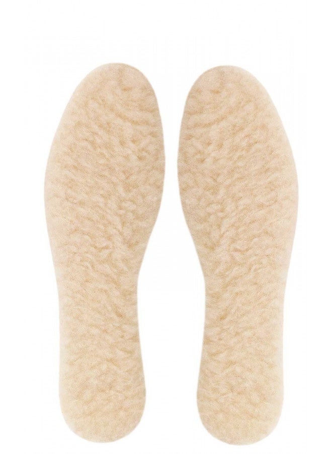 Kaps Wool, Quality 100% Natural Wool Shoe Insoles For Cold Weather, Made In Europe, Cut To Fit - Image 2