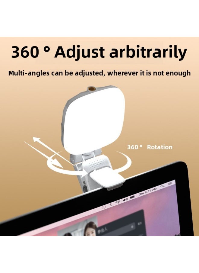 Generic - Supplementary Light Mobile Phone Live Beauty Lighting Light RGB Pocket Light Full Color Led Atmosphere Light USB Charging Clap Light-Specifications:❀✿▷d4 Black [can Be Clipped/can Be Hung And Stretched/spliced] - Image 1