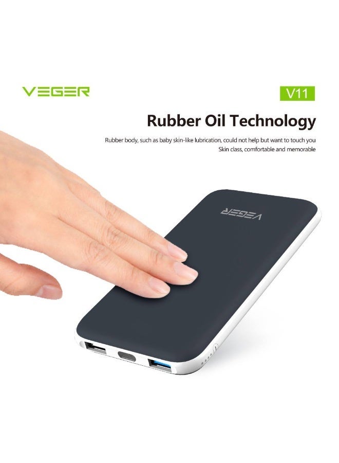 Veger V11 25,000 mAh Power Bank 92.5 Watt, Ultra-Fast Portable Charger - Black - Image 3
