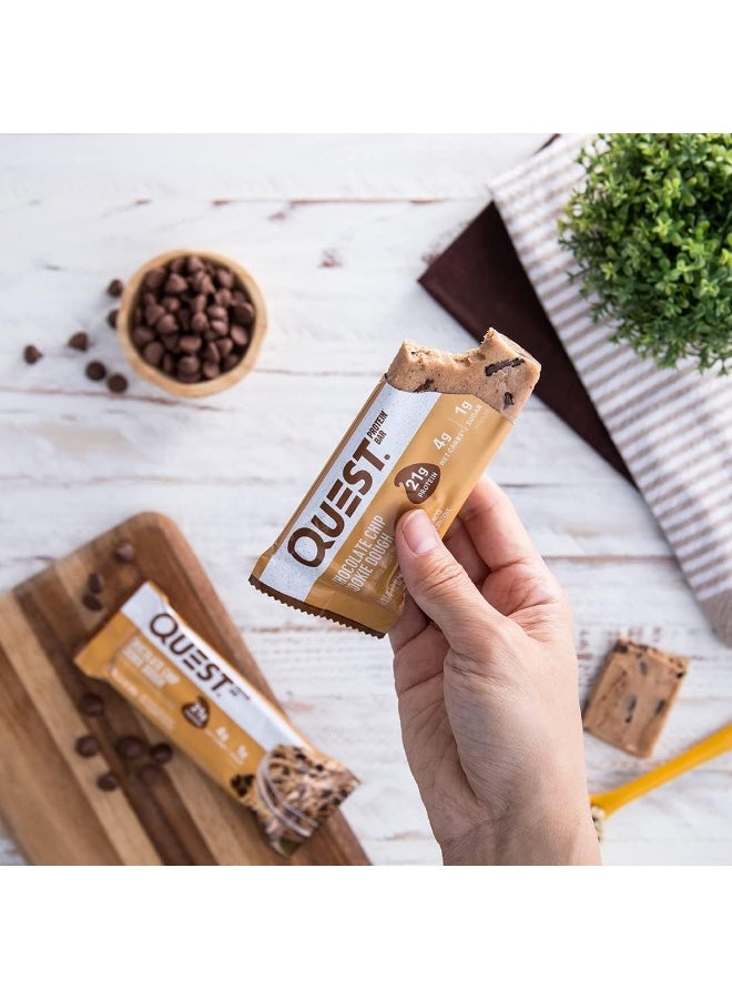 Quest Nutrition Chocolate Chip Cookie Dough - High Protein, Low Carb, Gluten Free, Keto Friendly, 2.12 Oz, 4 Count (Pack Of 5) - Image 5