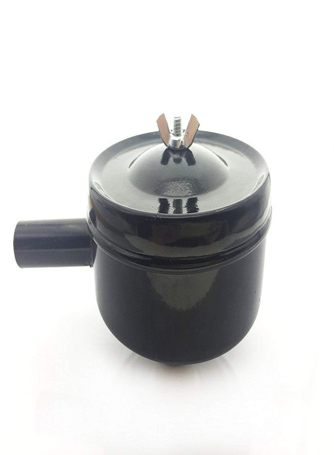 YXQ Filter Silencer 3/4PT 26mm Male Thread 5 inch Diameter Air Compressor Inlet Intake Sound Muffler + Air Filter Element - Image 5
