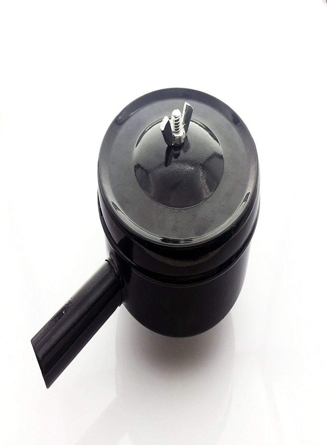 YXQ Filter Silencer 3/4PT 26mm Male Thread 5 inch Diameter Air Compressor Inlet Intake Sound Muffler + Air Filter Element - Image 2