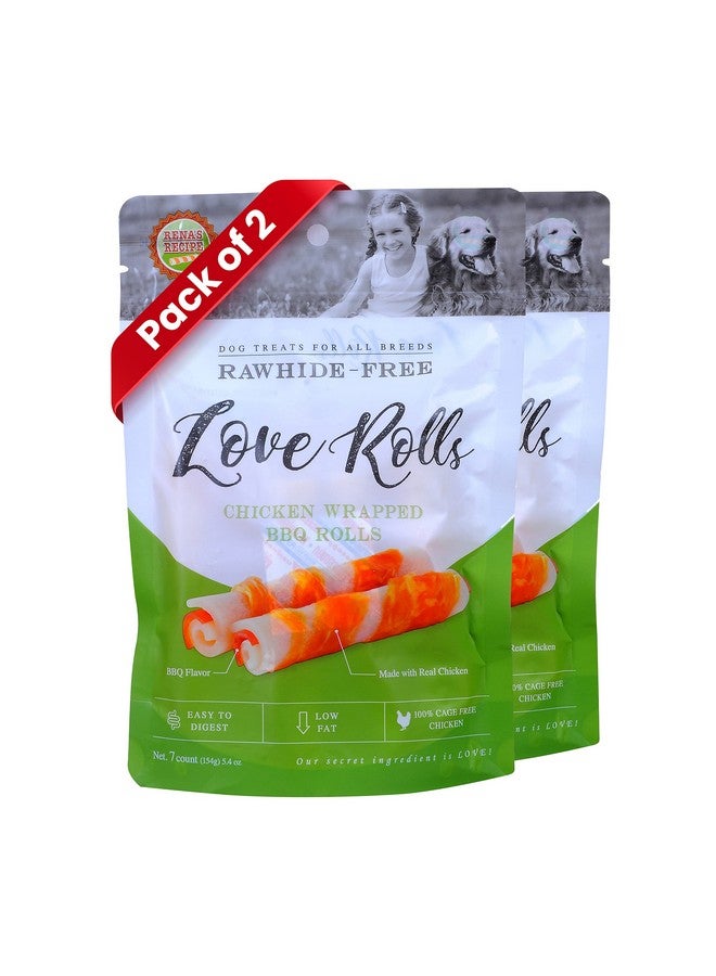 Rena 'S Love Chicken Wrapped Barbeque Rolls, 7 Pieces, Bbq-Flavoured, 308G (Pack Of 2) - Image 2