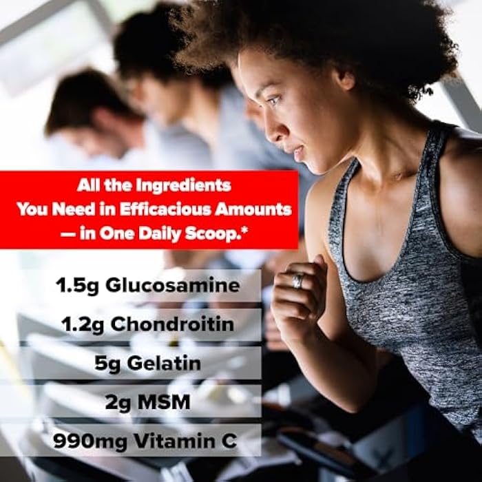Labrada Nutrition Elastijoint, Fruit Punch, Glucosamine Joint Support Supplement Powder for Men & Women, Health Supplement with MSM, Glucosamine Chondroitin MSM - Gluten-Free - Image 5