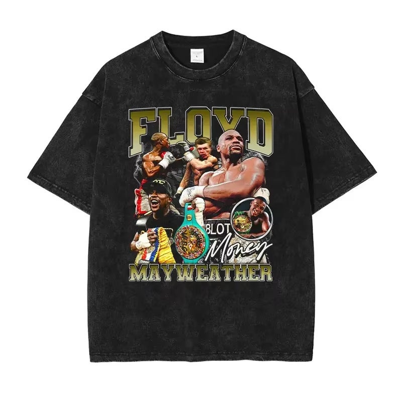 Tank Gervonta Davis Men'S T-Shirts Vintage Washed Ali Jr T S - Image 1