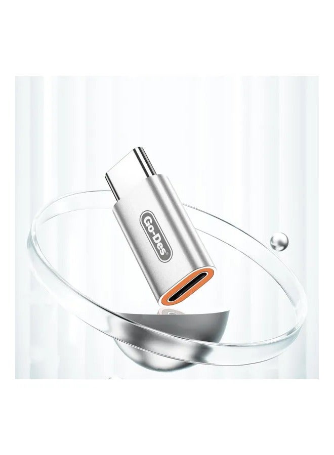 Go-Des GD-CT063 Type-C Convert Adapter 120W Fast Charging & Audio Converter - Image 2