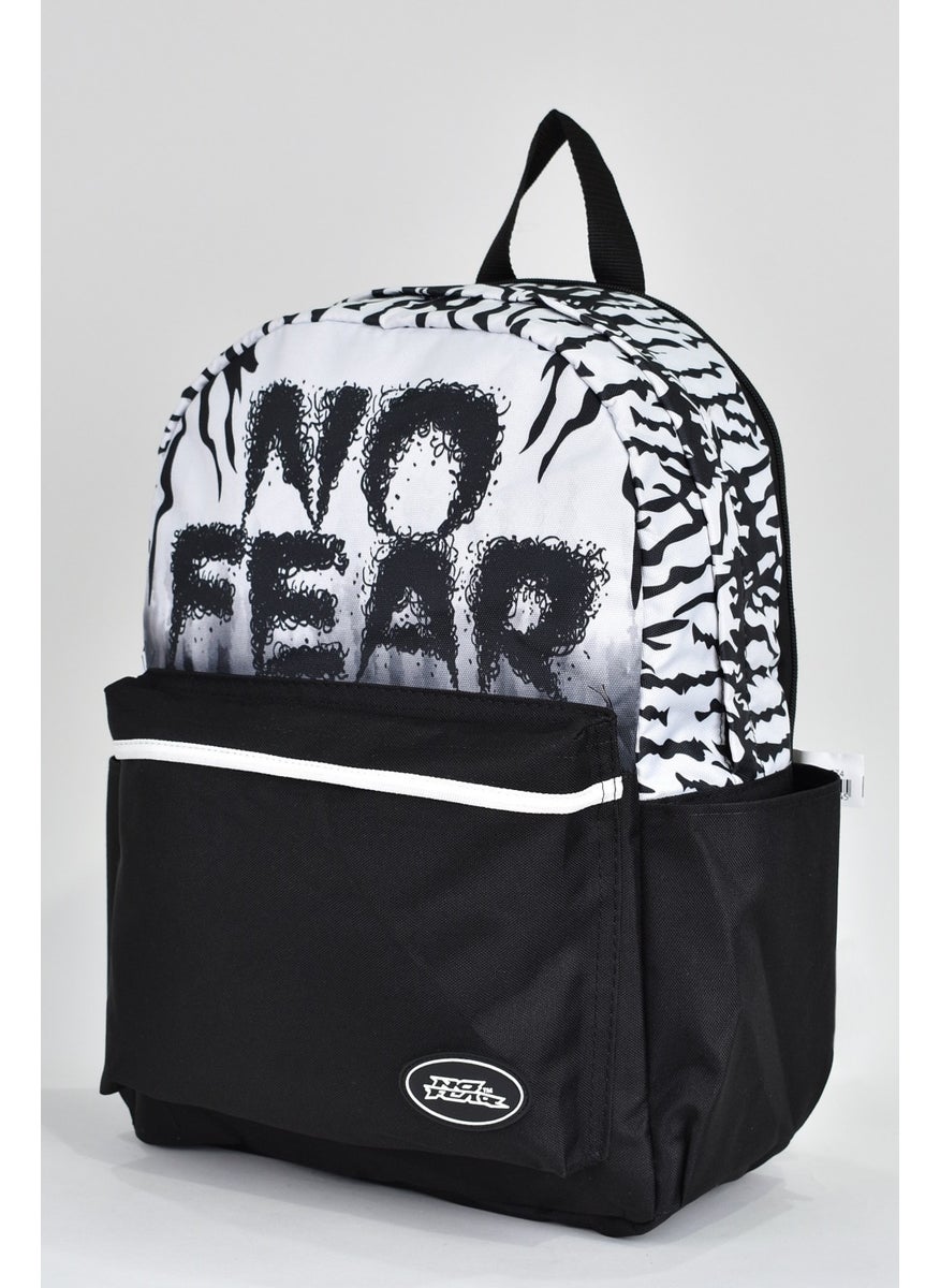 No Fear - Unisex Multi-Eye Daily Travel School Backpack 03574 - Image 1