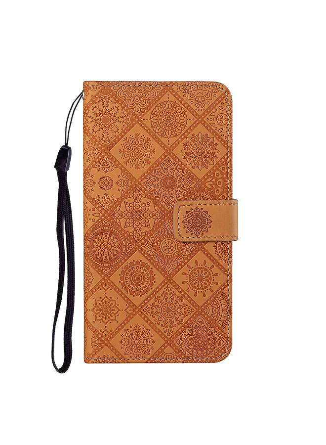 S-TOP Case For Infinix Zero 30 4G Ethnic Style Embossed Pattern Leather Phone Case - Image 2