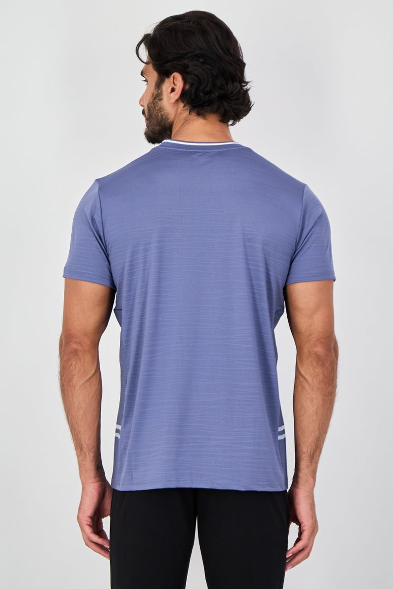 umbro Men Sportswear Fit Short Sleeve Training T-Shirt, Grey - Image 3