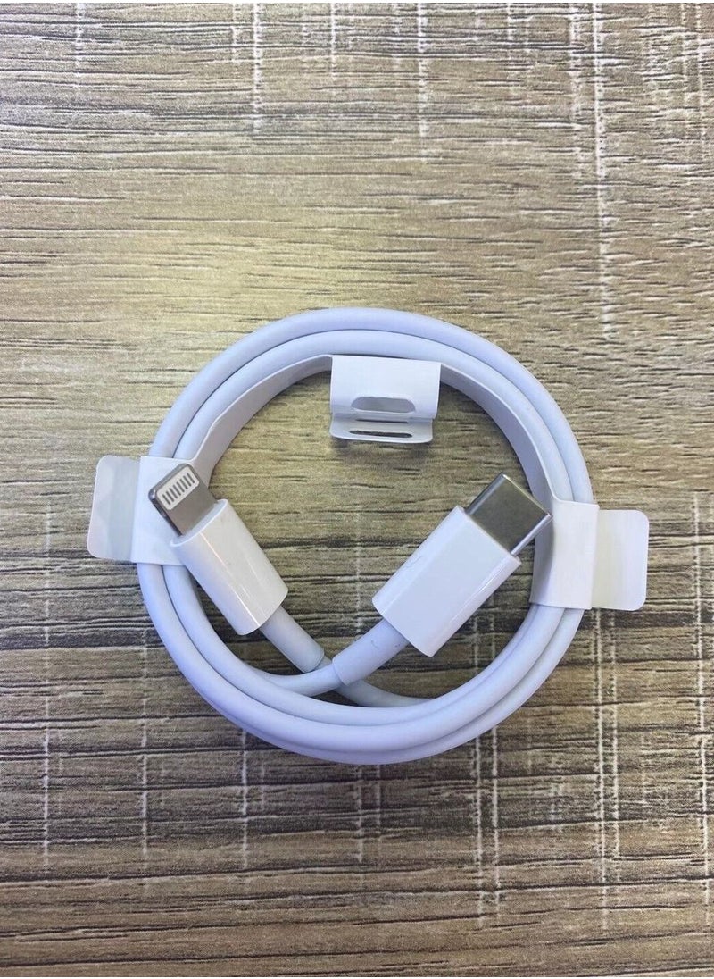 Generic - For iPhone 14 13 12 Pro Max UK USB-C PD 20W Plug Fast Charging Adapter Cable - Image 1