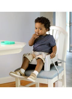 ingenuity 2-In-1 ITY Deluxe Learn-To-Dine Feeding Booster Seat, Dishwasher-Safe Plates, 3-Point Harness, Ages 6 Months+  - Image 3