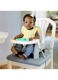 ingenuity 2-In-1 ITY Deluxe Learn-To-Dine Feeding Booster Seat, Dishwasher-Safe Plates, 3-Point Harness, Ages 6 Months+  - Image 4