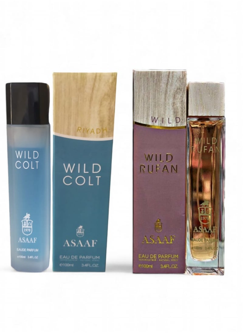 ASAAF Refreshing Asaaf set for men and women 