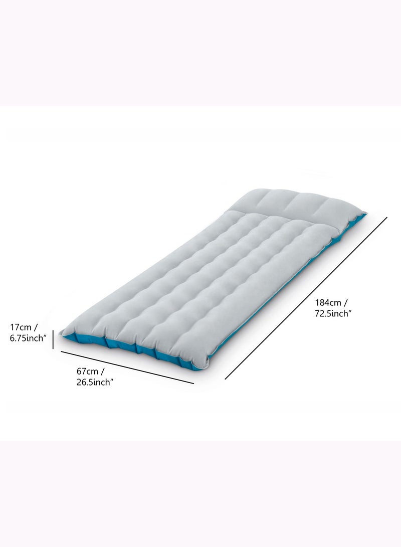 INTEX Inflatable Camping Mat Airbed 184x67x17cm - Image 2