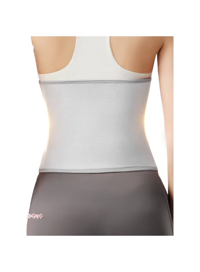 CRALVKOIN Brand Sweat-Inducing Fat-Burning Waist Belt With Silver Ions, Weight Loss, Abdominal Compression, Sports Running, Plus Size, Waist Support, Abdominal Shaping - Image 1