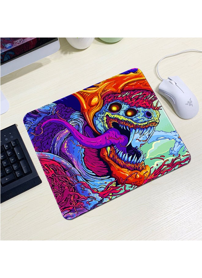 Generic - CSGO Gaming Mouse Pad Large Lock Edge Thickened Small Computer Office Custom Advertising Pad-Color:Edge Lock 260x 210x 3mm-Pattern:CSGO 33 - Image 1