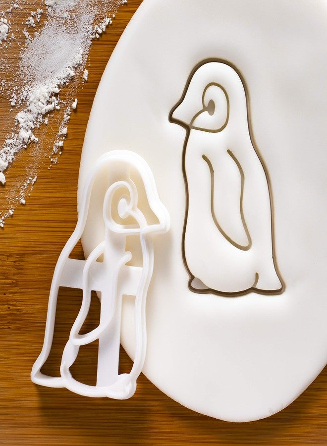 Bakerlogy Set of 2 Penguin cookie cutters (Designs: Baby Penguin and Emperor Penguin), 2 pieces - Bakerlogy - Image 3