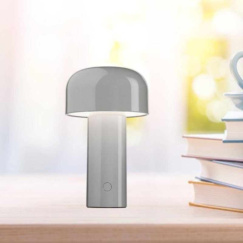 Mushroom Light, Mushroom Light Iron Acrylic Dimmable Mushroom Nightlamp 3 Color Temperature Dimmable USB Type C, Night Lights (White) - Image 3