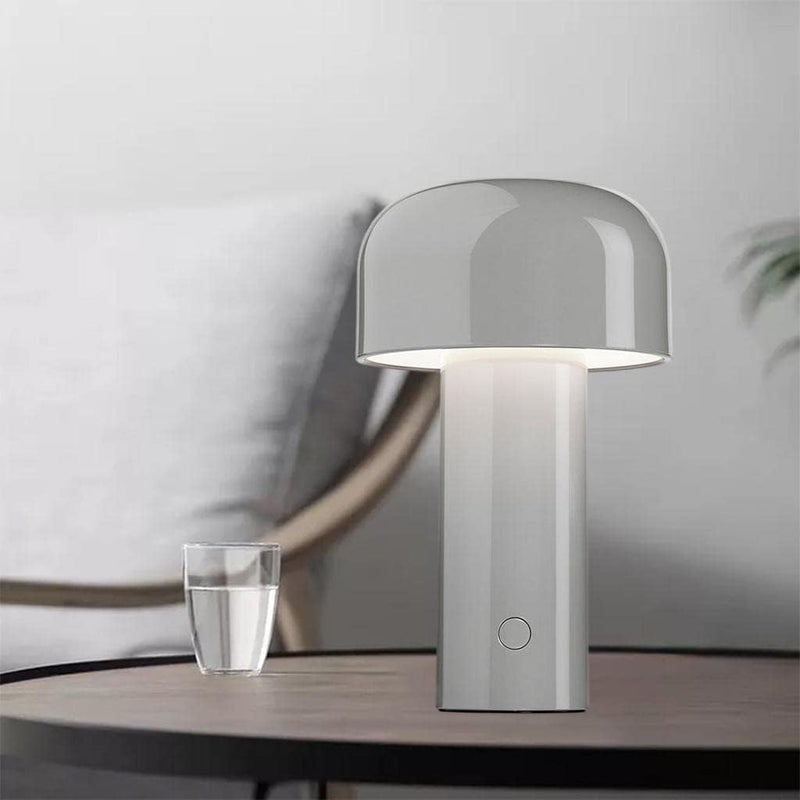 Mushroom Light, Mushroom Light Iron Acrylic Dimmable Mushroom Nightlamp 3 Color Temperature Dimmable USB Type C, Night Lights (White) - Image 5