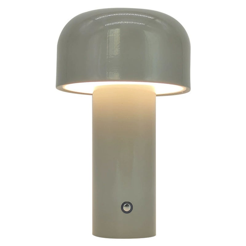 Mushroom Light, Mushroom Light Iron Acrylic Dimmable Mushroom Nightlamp 3 Color Temperature Dimmable USB Type C, Night Lights (White) - Image 1