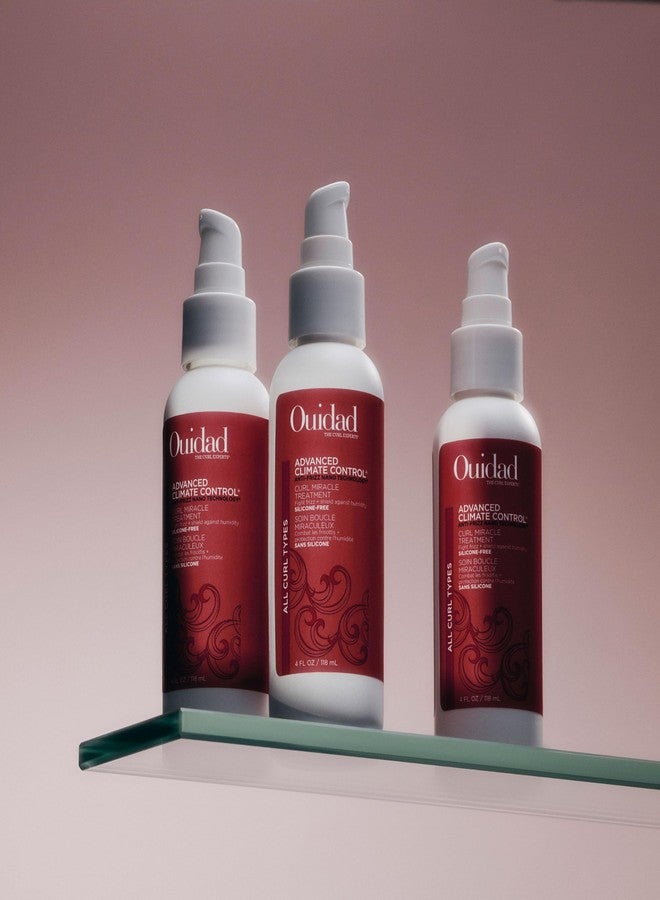 OUIDAD Advanced Climate Control Curl Miracle Treatment, Heat Protection & UV Defense, No Heat Required for Glass-like Curls, For All Hair Types, 4 Fl Oz - Image 5