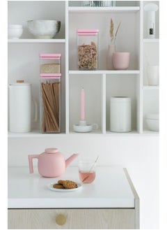 brabantia Square Cannister Storage Bottle Pink 2.5L  - Image 4