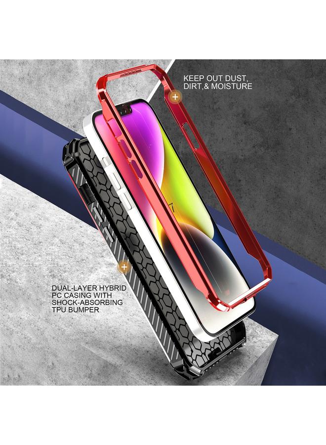 erorex Case For iPhone 14 / 13 Armor Series Holder Phone Case - Image 4