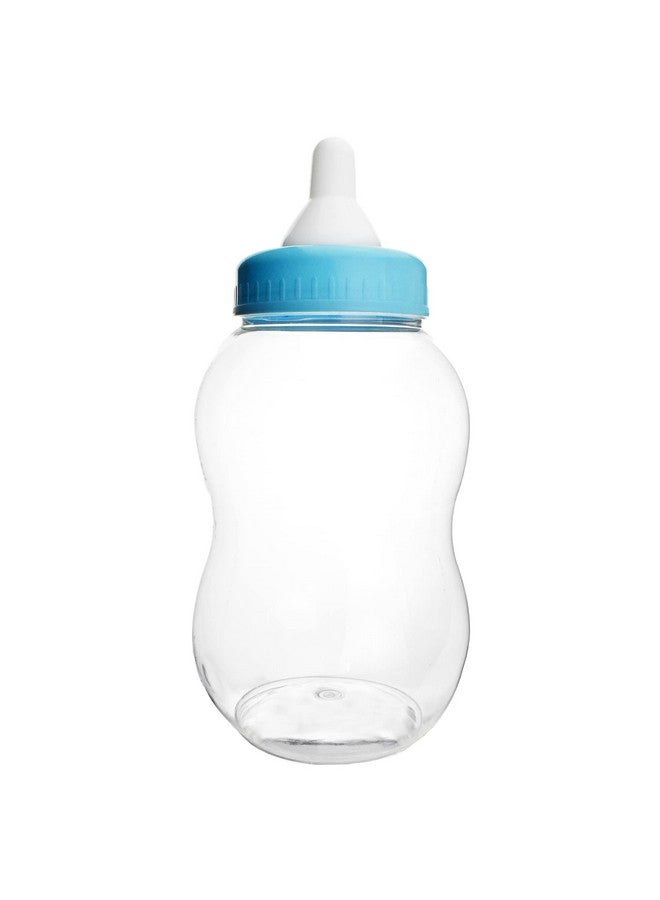 Homeford Jumbo Milk Bottle Coin Bank Baby Shower Plastic Container 15Inch Light Blue - Image 1