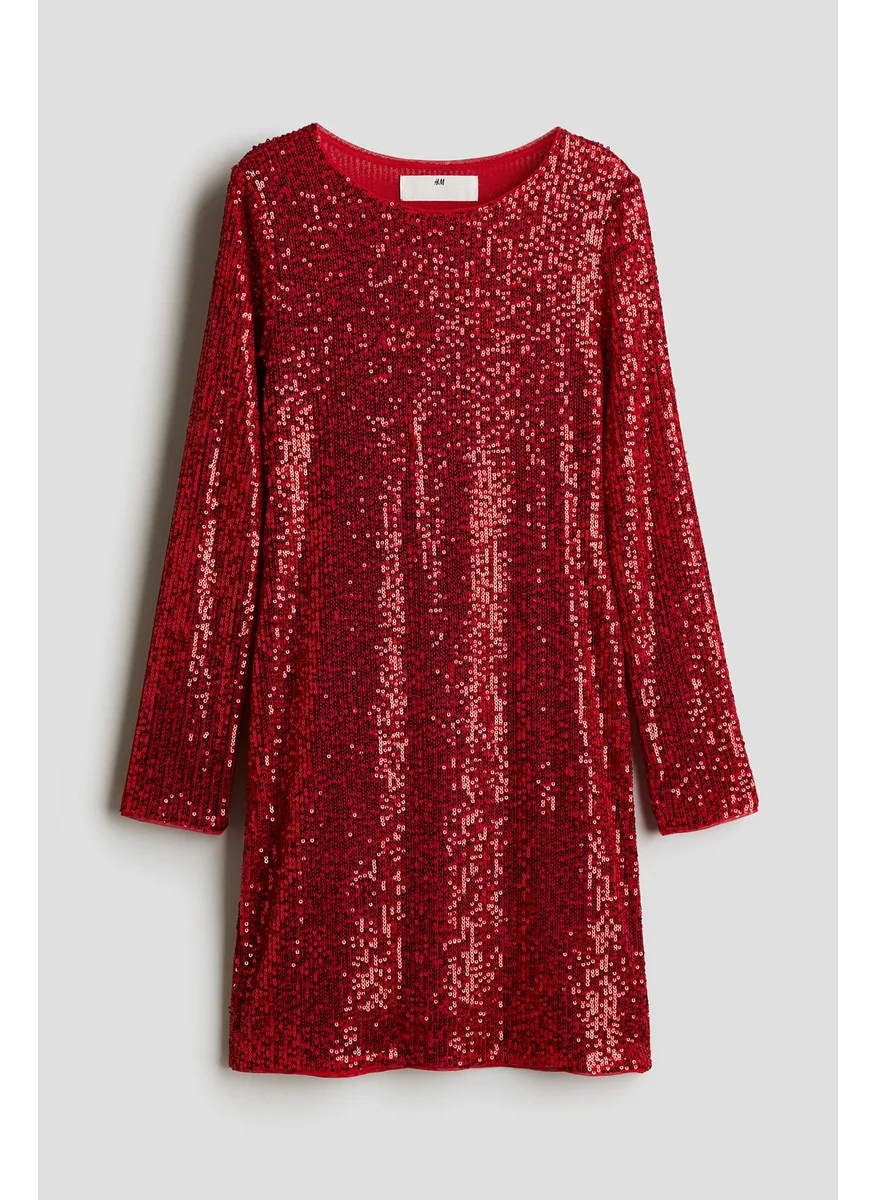 H&M Sequined Dress
