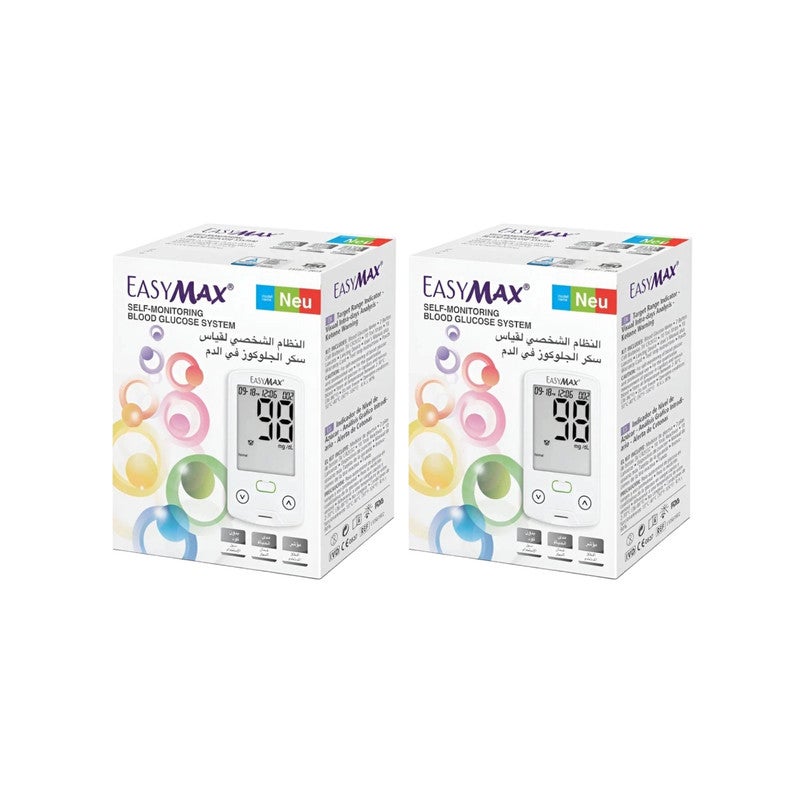 High Precision Self-Monitoring Blood Glucose System for Daily Health Tracking 2 packs