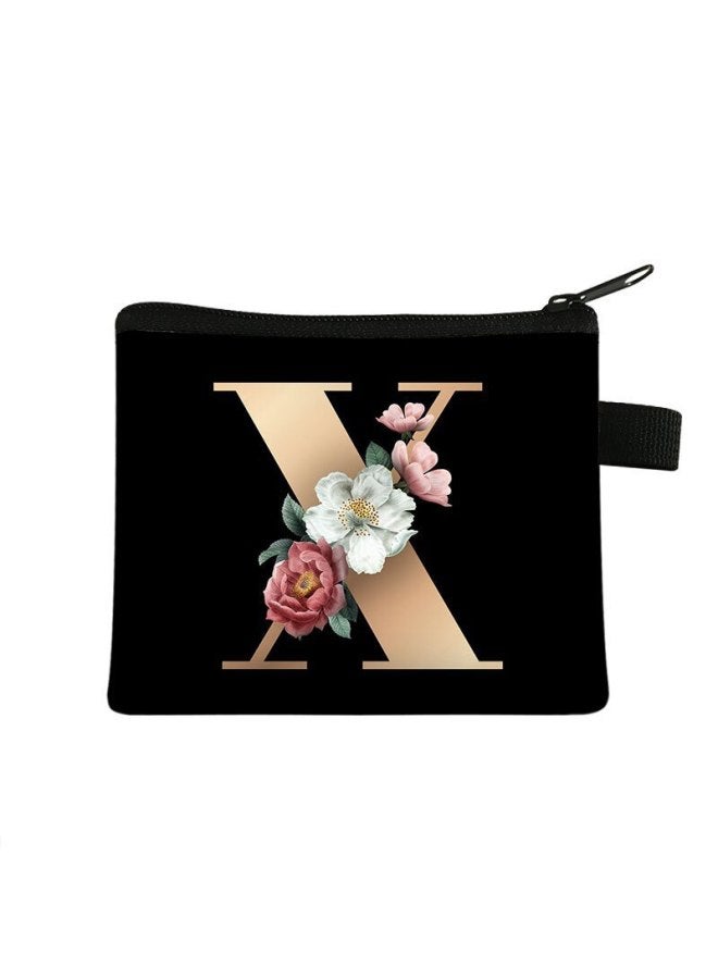 New Digital Print Children's Coin Purse Student Polyester Card Holder Casual Coin Storage Bag Portable Card Holder
