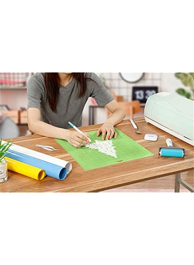 Cutting Mat for Cricut Explore One/Air/Air 2/Maker 3 Packs Cut Mats Replacement Accessories for Cricut (Blue for Cricut, Light Grip) - Image 5
