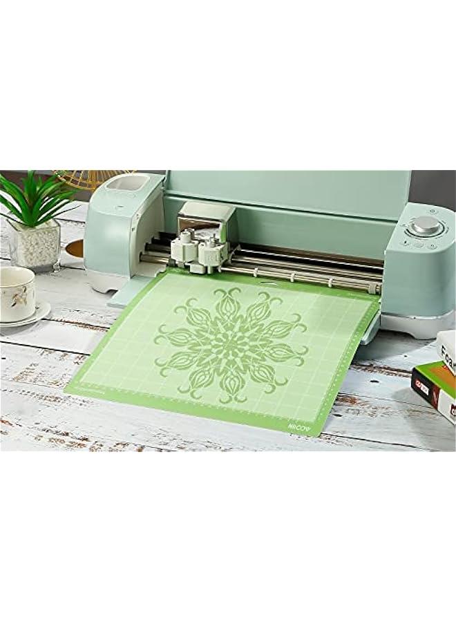 Cutting Mat for Cricut Explore One/Air/Air 2/Maker 3 Packs Cut Mats Replacement Accessories for Cricut (Blue for Cricut, Light Grip) - Image 3