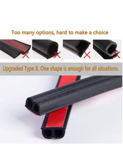 Oasisgalore 33ft Car Door Weatherstrip, 51/100" x 1/5" Rubber Seal, 2 Rolls of 16.5ft for Windows, Doors, Engine Cover.  - Image 4
