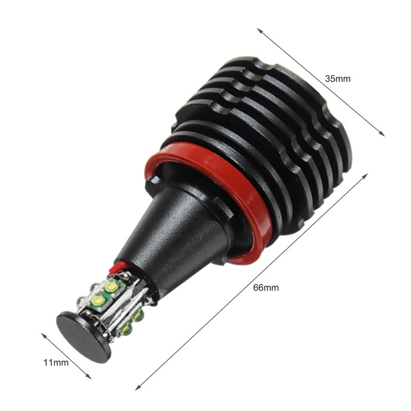 80W One Pair LED Angel Eyes Halo Ring Marker Light Bulb Replacement for BMW E90 E92 E93 E70 E71 E82 E89 M6 1 2 3 Series X5 X6 Z4 - Image 3
