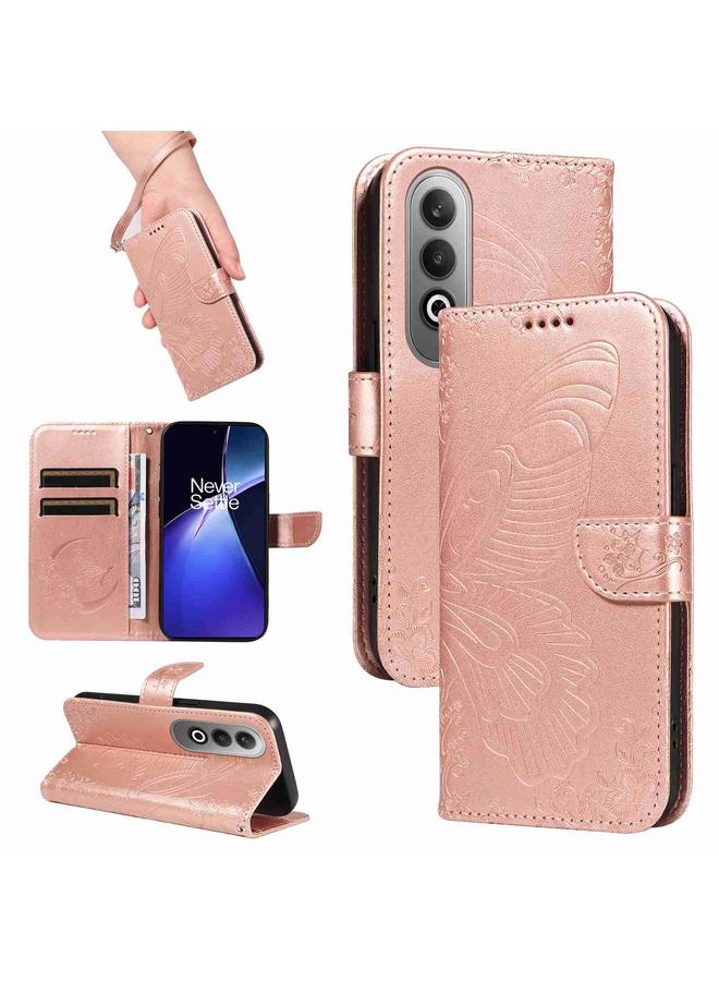 S-TOP Case For OnePlus Nord CE4 Swallowtail Butterfly Embossed Leather Phone Case - Image 1