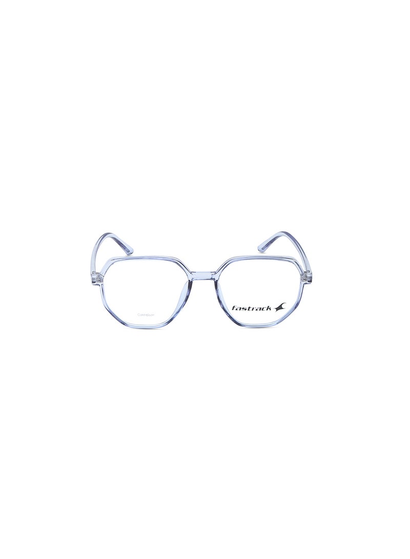 fastrack Light Blue Bugeye  Rimmed Eyeglasses  - Image 1