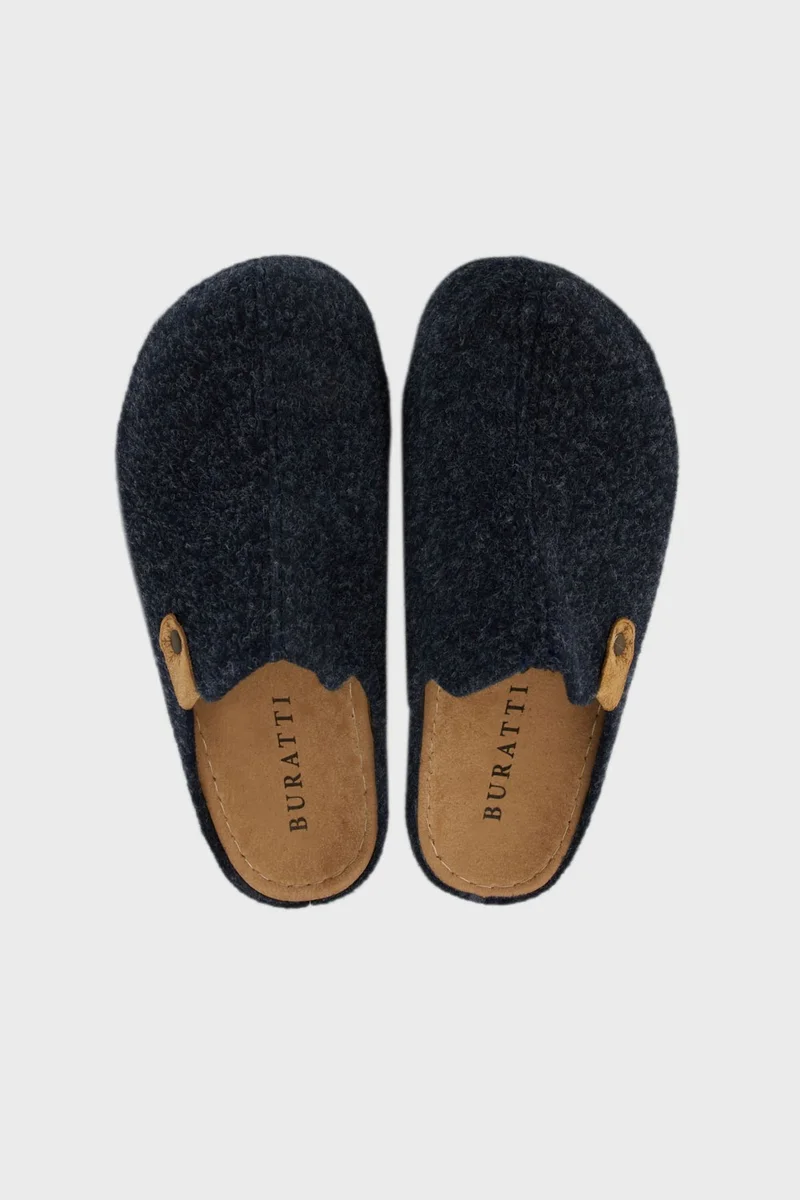 بوراتي Felt Winter Home Slippers Men's Slippers 6711004