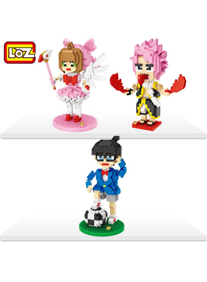 Loz Li Zhi Small Grain Diamond Assembled Building Blocks Toy Cartoon 9799 9259 9258 - Image 4