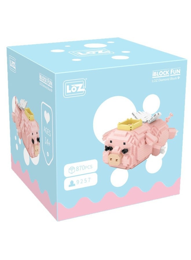 Loz Li Zhi Small Grain Diamond Assembled Building Blocks Toy Cartoon 9799 9259 9258 - Image 5