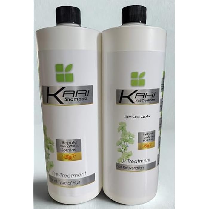 KERA FRUIT Kari Stem Cells Hair Surgery 16oz + Shampoo Hair Treatment professional results Cirugia Capilar de celulas madres kERA fRUIT Blowout for Frizzy, Dry, or Damaged Hair, Formaldehyde Free, Sin formol - Image 3