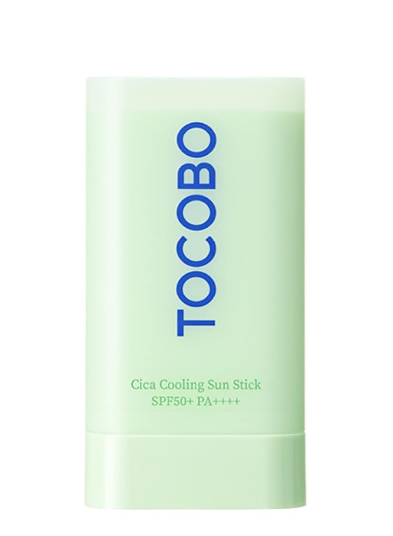 Tocobo Cica Cooling Sun Stick SPF50+ PA++++ 0.63 fl. oz - Fermented Cica Complex, Cooling Sun Stick, Reduces Skin Temperature, Quick Soothing, Lightweight and Moisturizing Sun Stick - Image 1