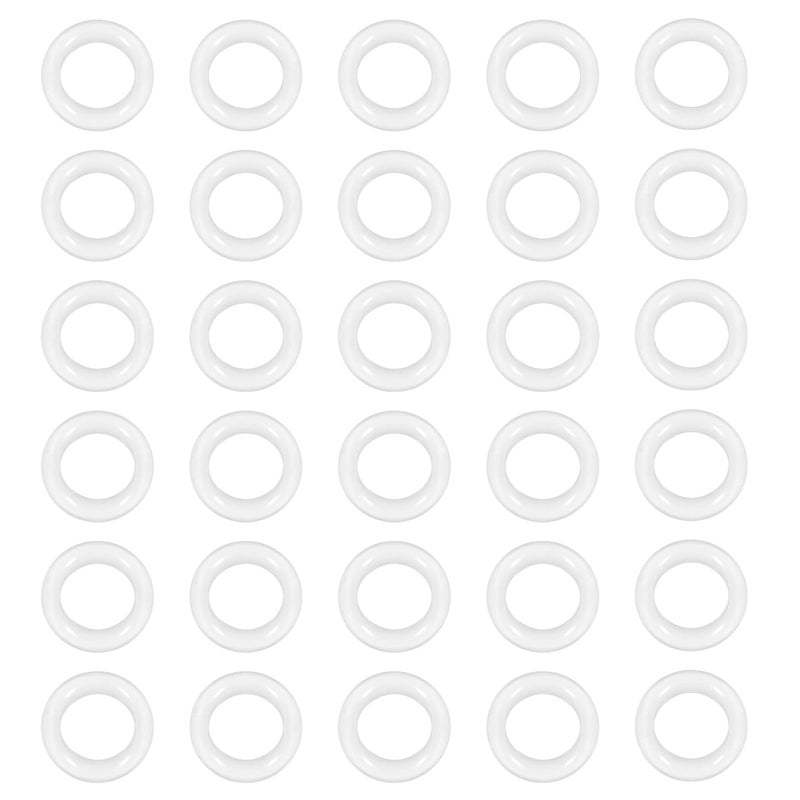 LEPEVNEY حلقة O من السيليكون، 11 مم OD × 7 مم ID × 2 مم عرض، حلقات ختم VMQ، عبوة من 30 - Image 1