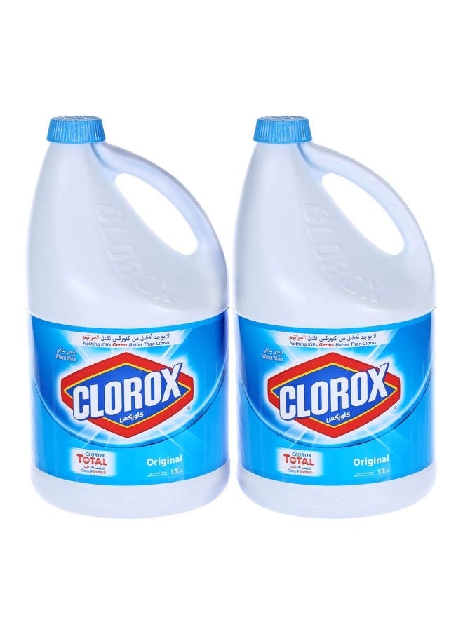 Clorox Regular Clothes Bleach, Pack Of 2, 1G 
