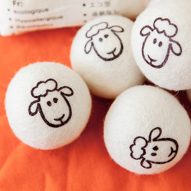 Wool Drying Ball Wool Drying Clothes Ball Anti-Tangle Wool Ball Quick-Drying Drying Ball Ready-Made Wool Ball - Image 1
