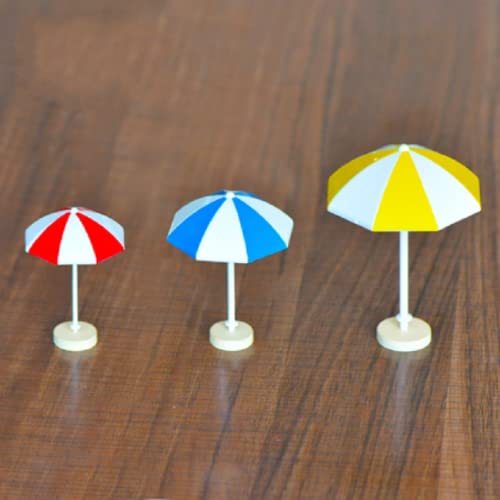 BHOOLU&GOOLU Cute Miniature Colorful Umbrella - 3 Pcs Set (Hight : 5 CM) - Image 2