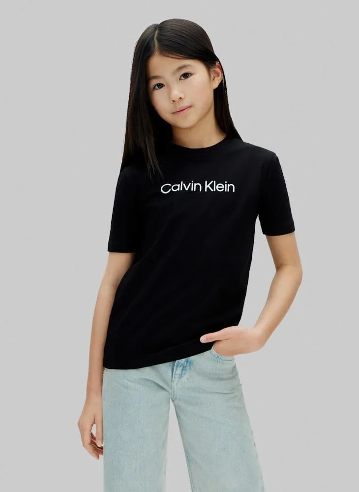Calvin Klein Jeans Youth Instant Logo Short Sleeve T-Shirt