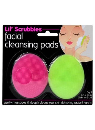 Lil' Scrubbies Facial Cleansing Brush And Deep Pore Cleanser For All Skin Types Pink/Lime 2 Count (Pack Of 1) - pzsku/Z541A0CBF63AD2AA2631EZ/45/_/1719337853/91983cc1-2c6b-442b-888c-59c02535d791